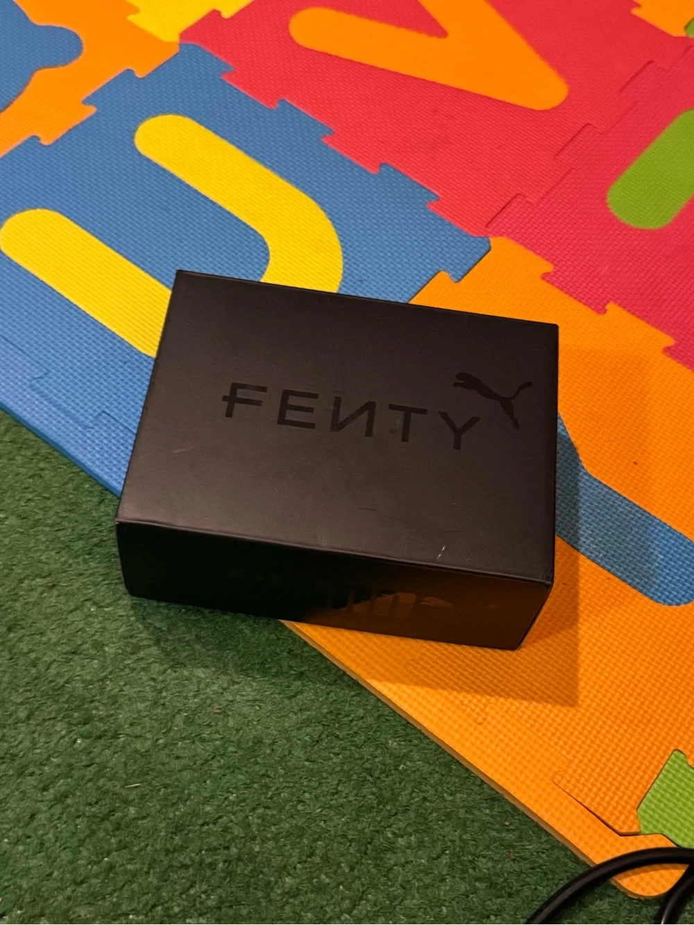FENTY Kids' Black Sneakers - Stylish Athletic Shoes Size 5c